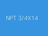NPT 3/4X14 